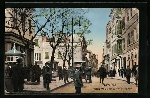 AK Gibraltar, Waterport Street and the Exchange