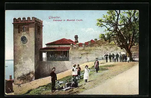AK Gibraltar, Entrance to Moorish Castle