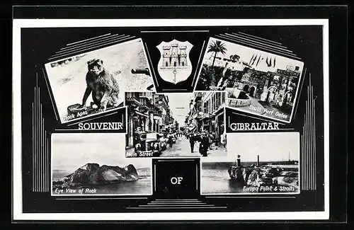 AK Gibraltar, South Port Gates, Rock Apes, Europa Point & Straits