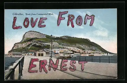 AK Gibraltar, Rock from Commercial Mole