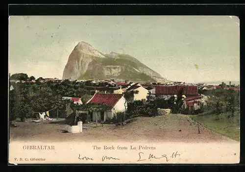 AK Gibraltar, The Rock from La Pedrera