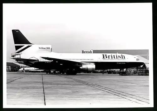 Fotografie Flugzeug Lockheed Tristar, Passagierflugzeug der British Airways, Kennung G-BFCC