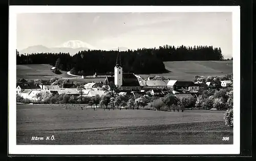 AK Hürm, Ortsansicht mit Kirche