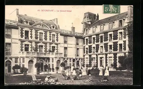 AK Le Crotoy, Le Grand Hotel