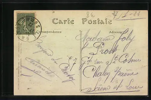 AK Le Crotoy, Un Coin du Marché