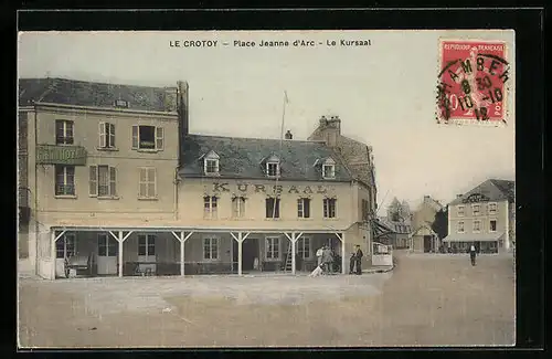 AK Le Crotoy, Place Jeanne d`Arc, Le Kursaal