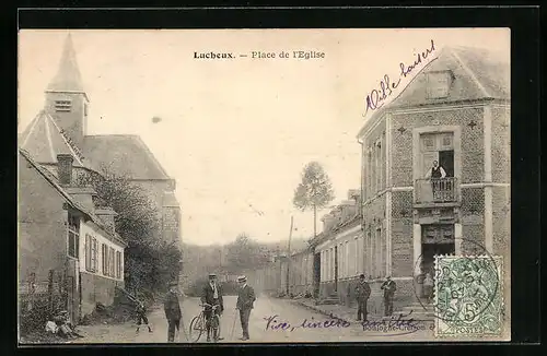 AK Lucheux, Place de l`Eglise