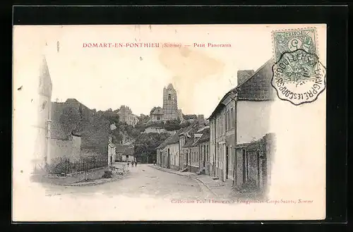 AK Domart-en-Ponthieu, Petit Panorama