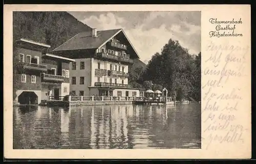 AK Thumersbach, Gasthof Kitzsteinhorn