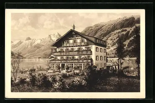 AK Zell am See, Gasthaus Landhaus Herzog