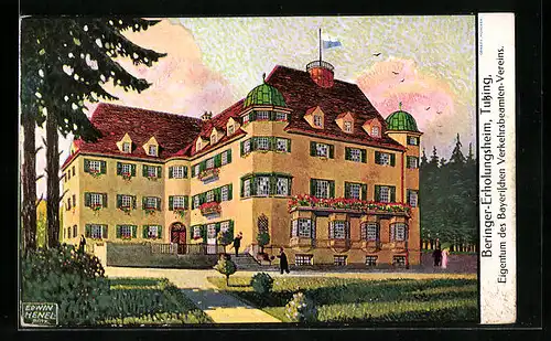 AK Tutzing, Hotel Berliner Erholungsheim