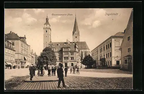 AK Ingolstadt, Passanten am Gouvernementsplatz