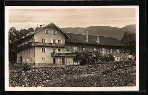 AK Grafenaschau bei Murhau, Hotel Lindenhof, Erholungsheim der Inneren Mission