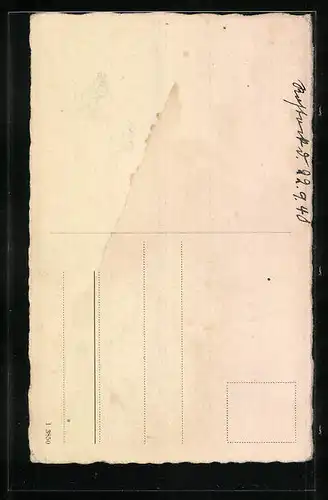 AK Rostock, Steinstrasse mit Steintor