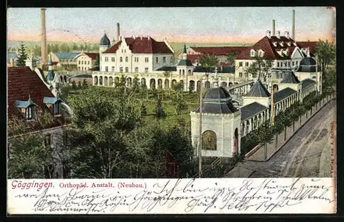 AK Göggingen, Orthopäd. Anstalt, Neubau