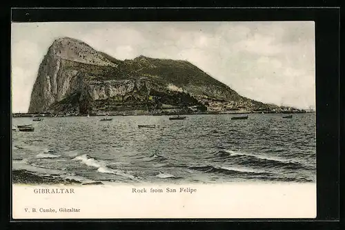 AK Gibraltar, Rock from San Felipe