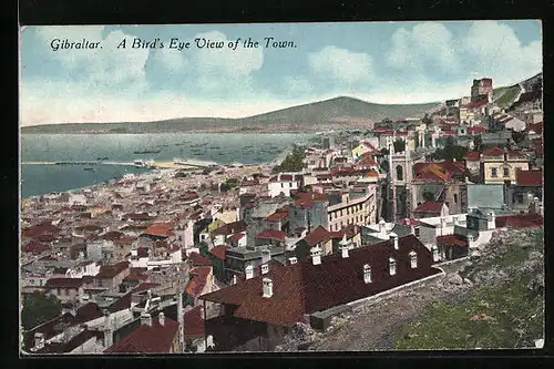 AK Gibraltar, A Bird`s Eye View of the Town