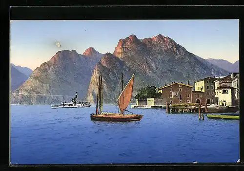 AK Torbole, Lago di Garda, la Rochetta e strada Ponale