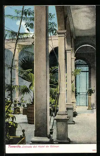 AK Tenerife, Entrada del Hotel de Güimar