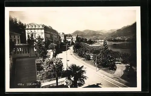 AK Lugano, Strassenpartie am See