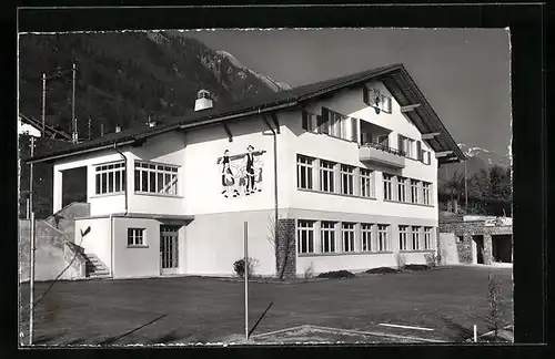 AK Niederried /Brienzersee, Neues Schulhaus