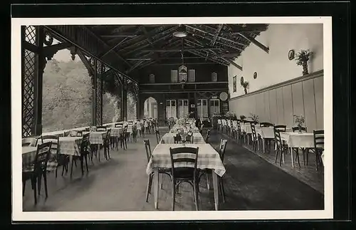 AK Interlaken, Kleiner Rugen, Restaurant zur Trinkhalle