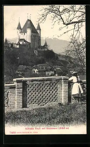 AK Thun, Schloss mit Stockhorn