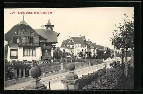 AK Bern, Blick auf die Ensingerstrasse