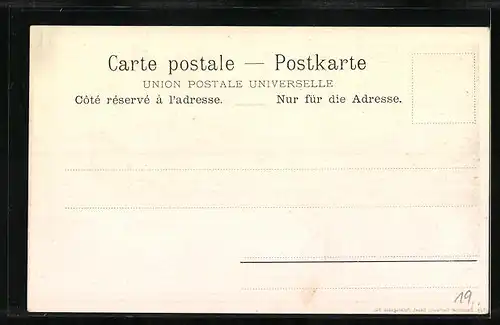 AK Basel, St. Johann-Thor, Zuckerwaarenfabrik L. Goldinger-Dunkel