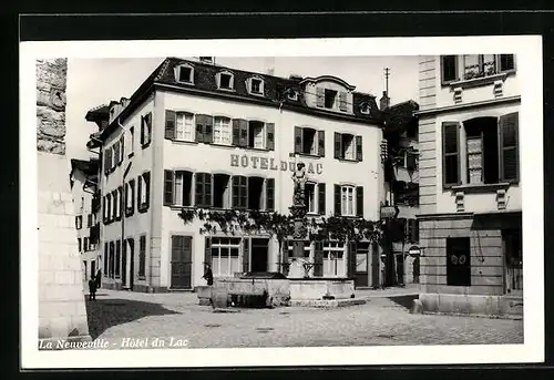 AK La Neuveville, Hôtel du Lac