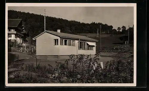 AK Gümligen, Kindergartengebäude in der Gesamtansicht 1936