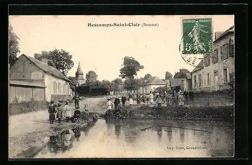 AK Hescamps-Saint-Clair, Ortspartie