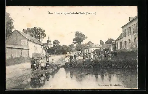 AK Hescamps-Saint-Clair, Ortspartie