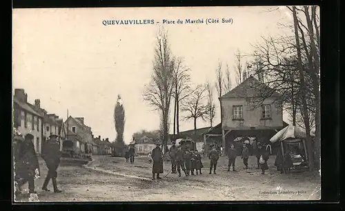 AK Quevauvillers, Place du Marché, Côté Sud