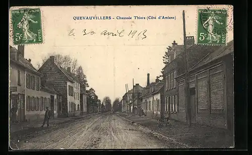 AK Quevauvillers, Chaussée Thiers, Côté d`Amiens