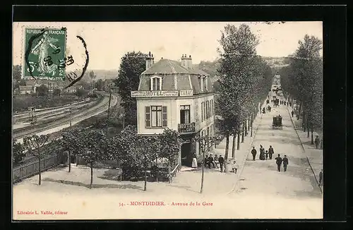 AK Montdidier, Avenue de la Gare