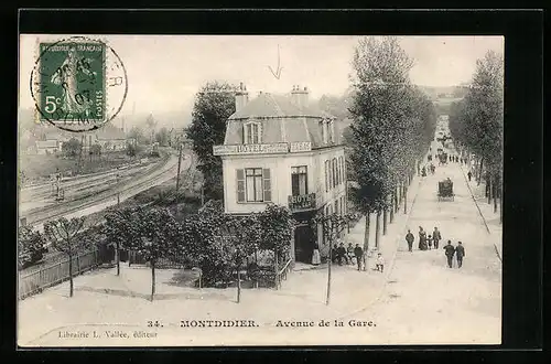 AK Montdidier, Avenue de la Gare