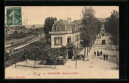 AK Montdidier, Avenue de la Gare