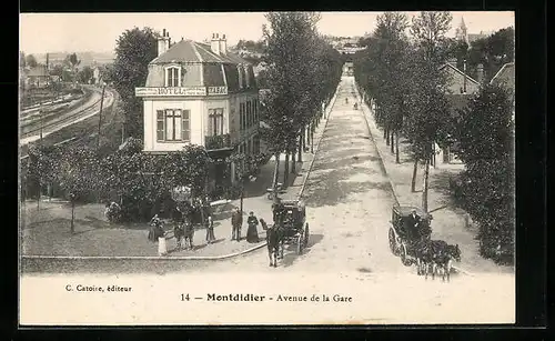 AK Montdidier, Avenue de la Gare