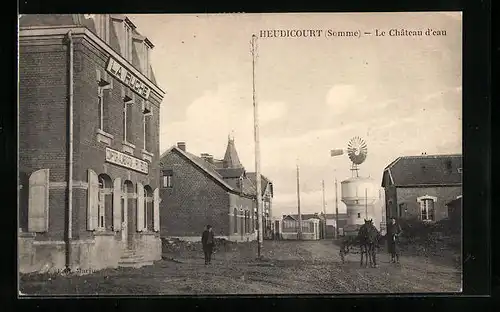 AK Heudicourt, Le Château d`eau