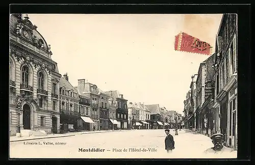 AK Montdidier, Place de l`Hôtel-de-Ville