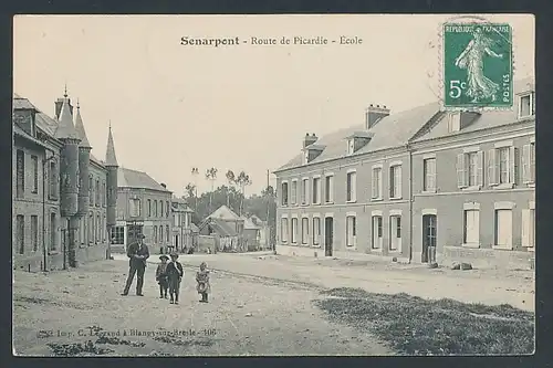 AK Senarpont, Route de Picardie, Ecole