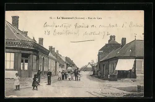 AK Le Quesnel, Rue de Caix