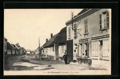 AK Le Quesnel, La Poste