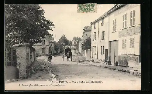 AK Poix, La route d`Eplessier