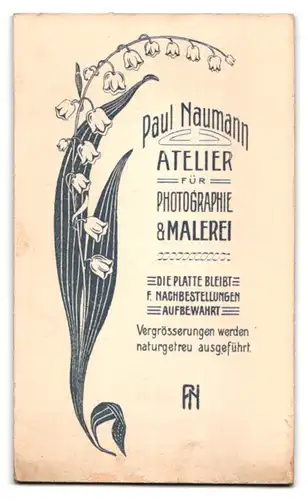 Fotografie Paul Naumann, Neudörfel, Mädchen im Kleid mit Schwesterchen und Blumenkorb