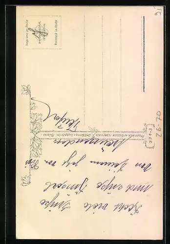 Künstler-AK Tito Corbella: Paar in inniger Umarmung