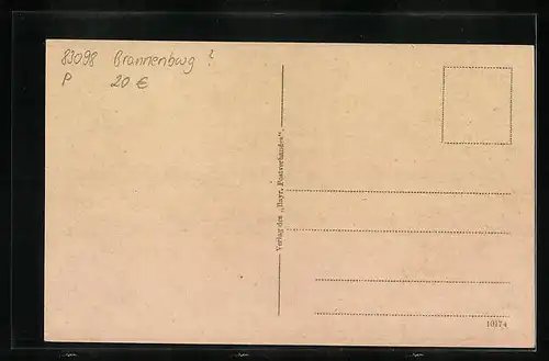 AK Brannenburg, Erholungsheim des Bayr. Postverbandes Ökonomiegebäude, Rundsicht mit Hochreis, Feichteck und Heuberg