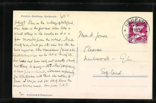 AK Hohfluh-Hasliberg, Dorfpartie