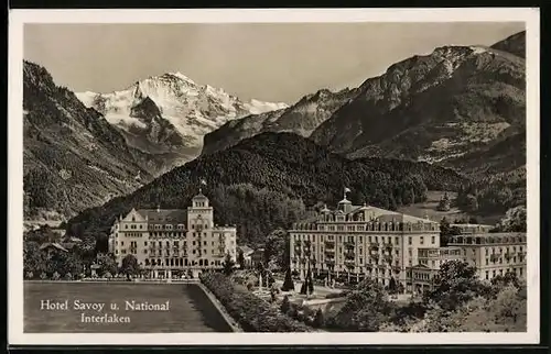 AK Interlaken, Hotel Savoy und National